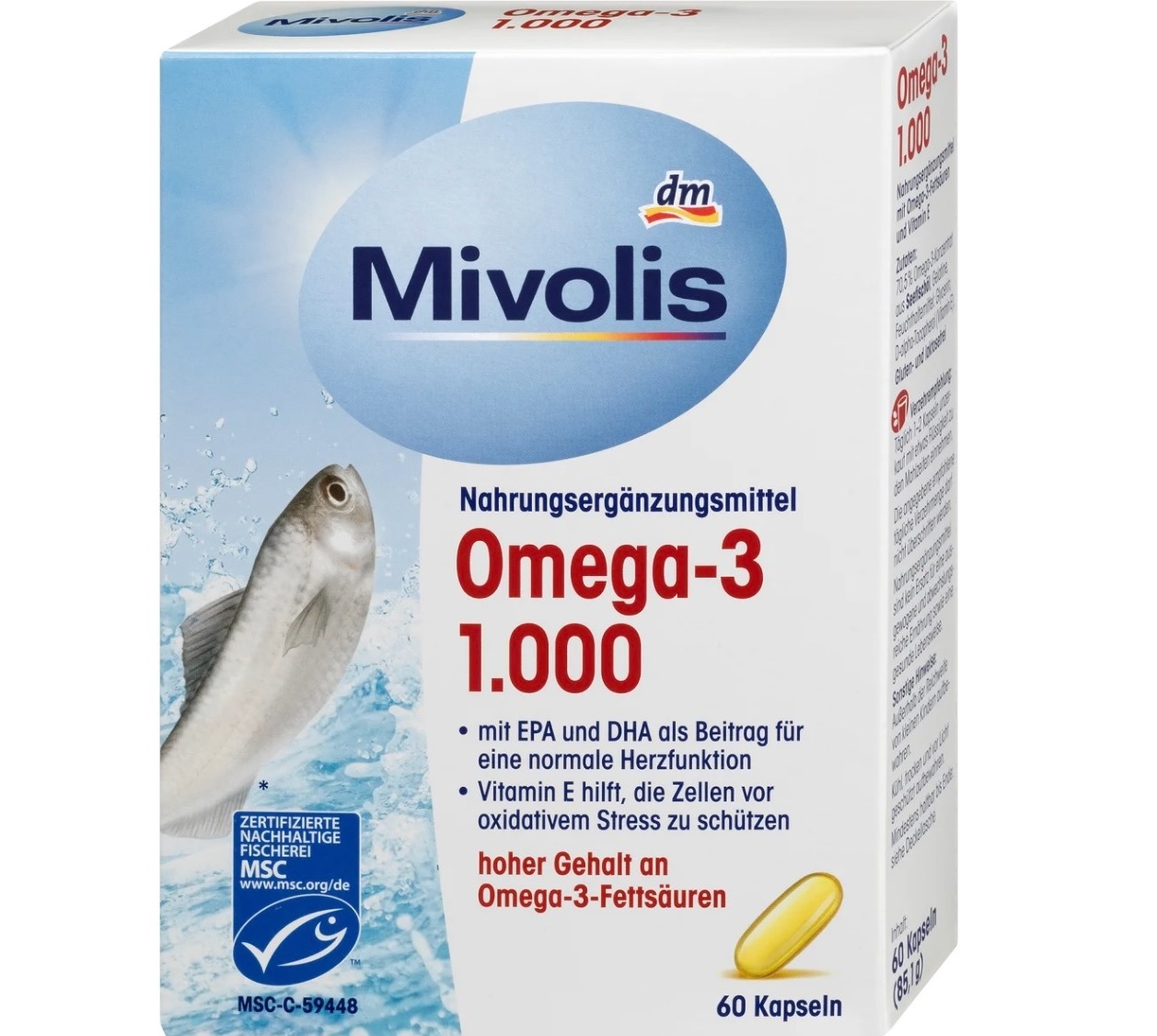 کپسول امگا 3 میولیس اصل | فروشگاه آنجل کازماتیک